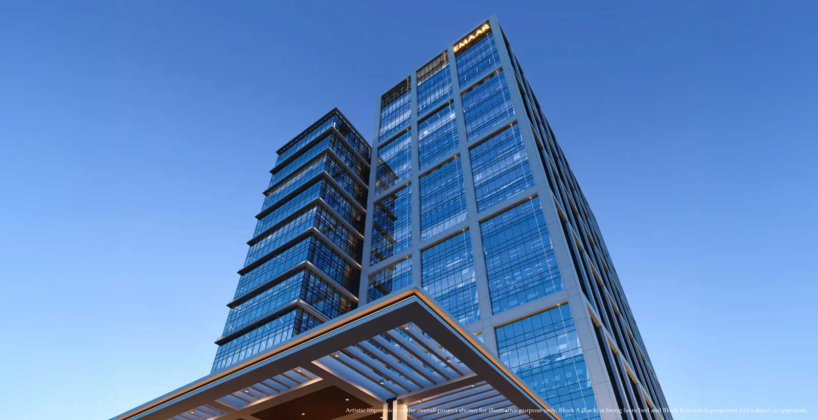 Emaar India Business Centre commercial towers